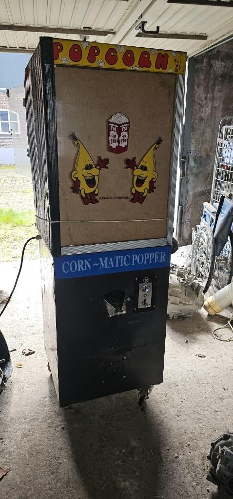 oude popcorn machine antiek Corn-matic popper, Huis en Inrichting, Ophalen, Gebruikt