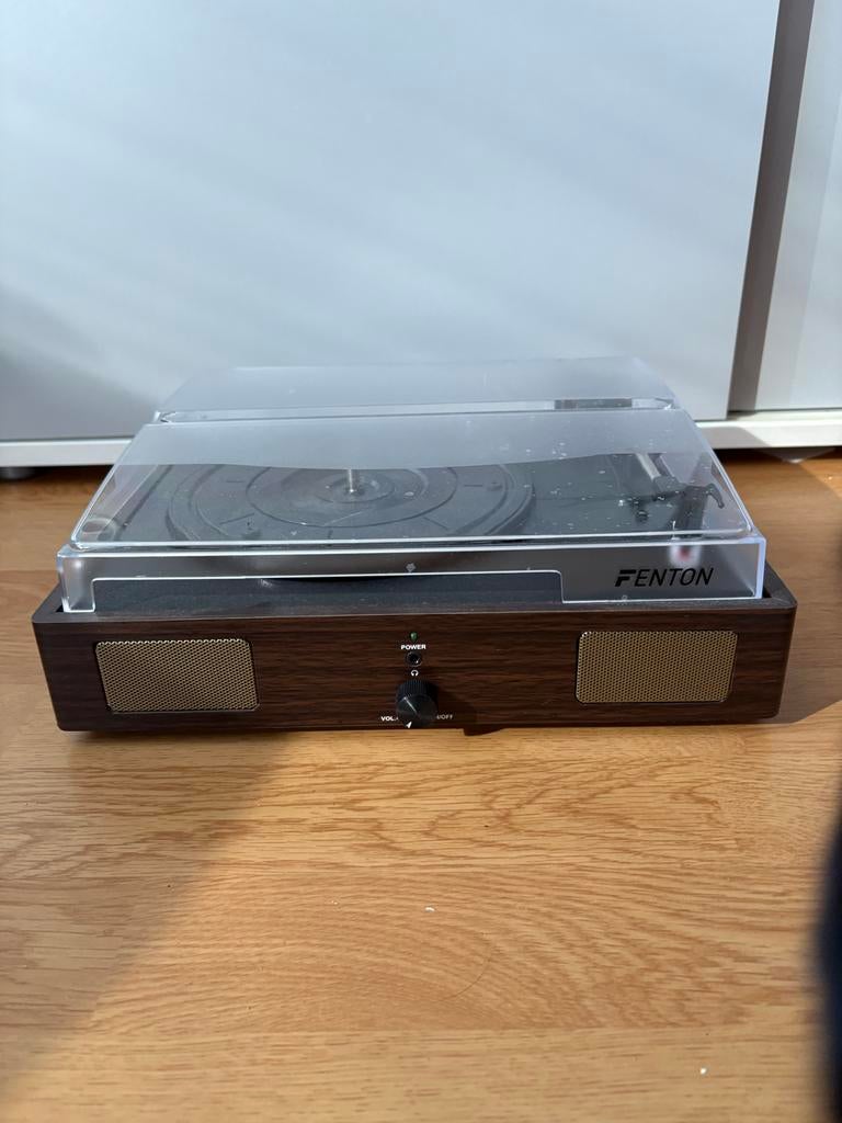 Fenton Platenspeler met USB-aansluiting en ingebouwde speake, Overige merken, Ophalen of Verzenden, Zo goed als nieuw, USB-aansluiting