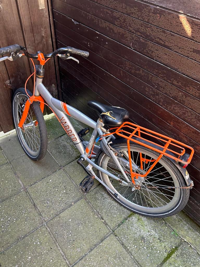 YABBER Alpina jongensfiets, Fietsen en Brommers, Fietsen | Jongens, Ophalen of Verzenden, Gebruikt, 20 inch, Handrem