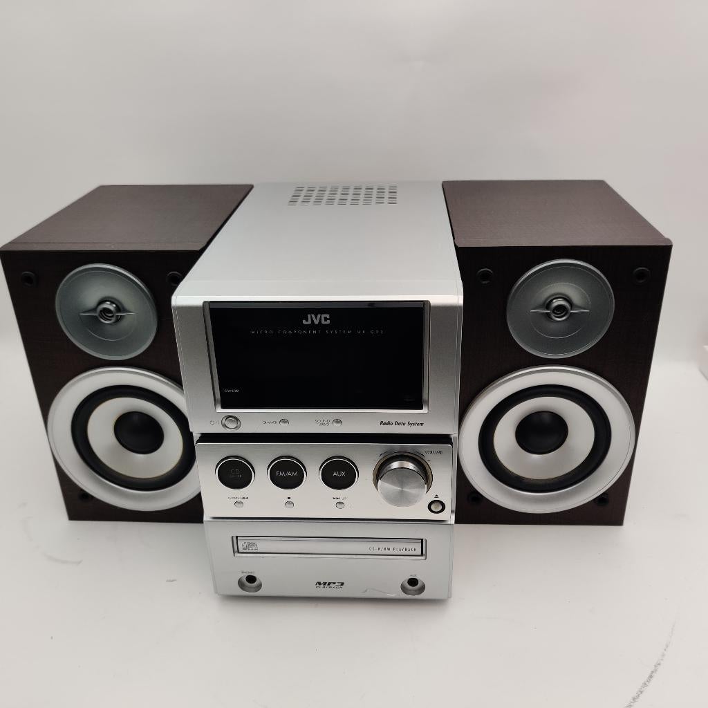 JVC Micro systeem met cd speler UX-G33 met speakers €49.99, Ophalen, J, JVC, J
