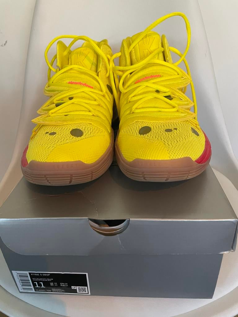 Nike Kyrie 5 “SpongeBob SquarePants”, Overige kleuren, Nieuw, Ophalen of Verzenden, Sneakers of Gympen