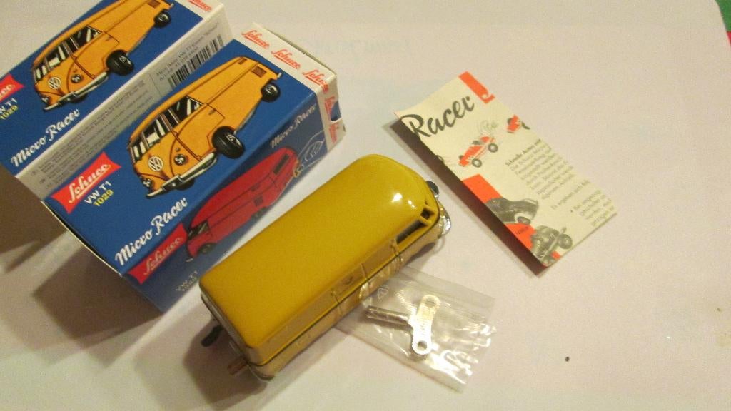VW Volkswagen T1 Panelbus Posterijen Schuco Micro Racer 1:40, Ophalen of Verzenden, Nieuw, Auto, Schuco