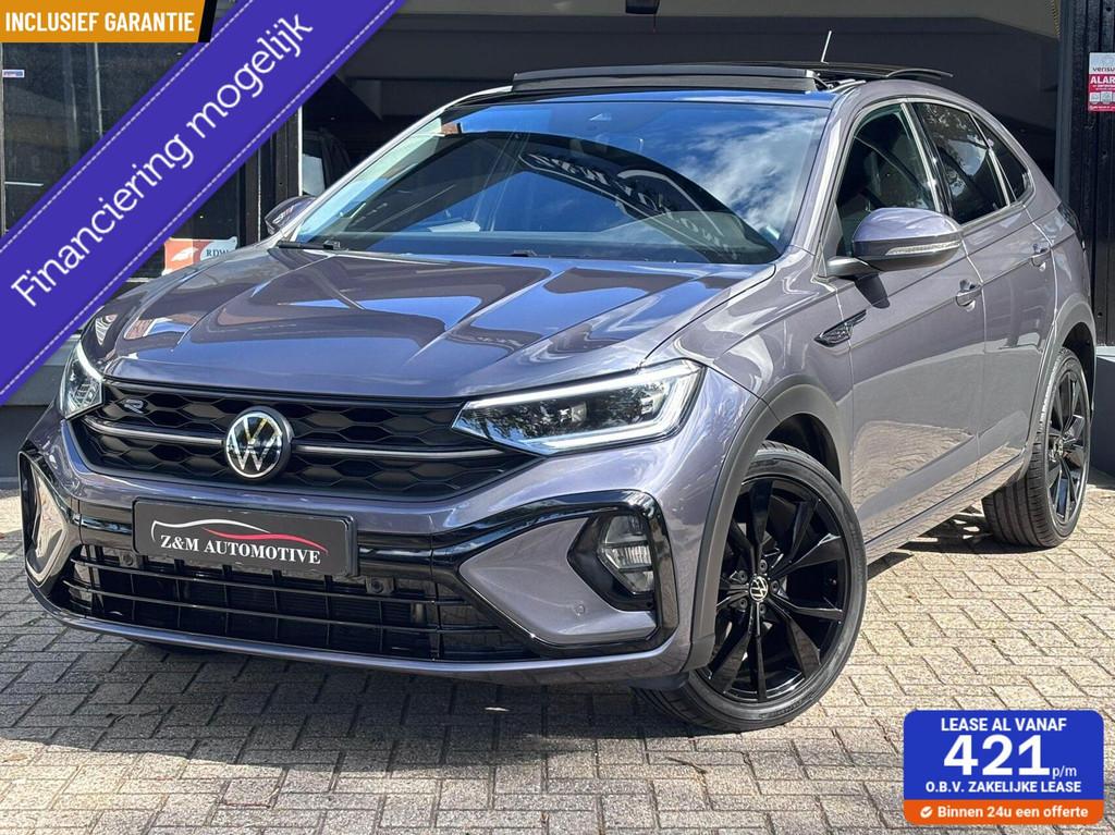 Volkswagen Taigo 1.0 TSI R-Line *Pano*Led*Navi*ACC, Stof, Gebruikt, Bedrijf, Taigo