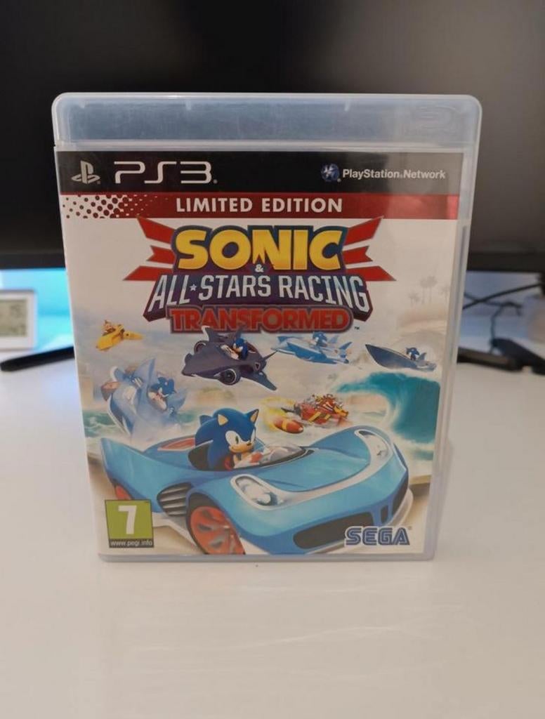 Sonic all Stars racing Limited edition - playstation 3, Spelcomputers en Games, Games | Sony PlayStation 3, Racen en Vliegen, Ophalen of Verzenden