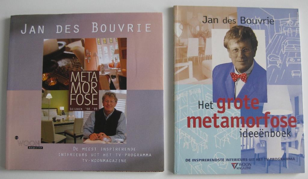 Boek / Boeken Jan des Bouvrie - Metamorfoseboeken 2 titels, Ophalen of Verzenden, Zo goed als nieuw, Overige onderwerpen