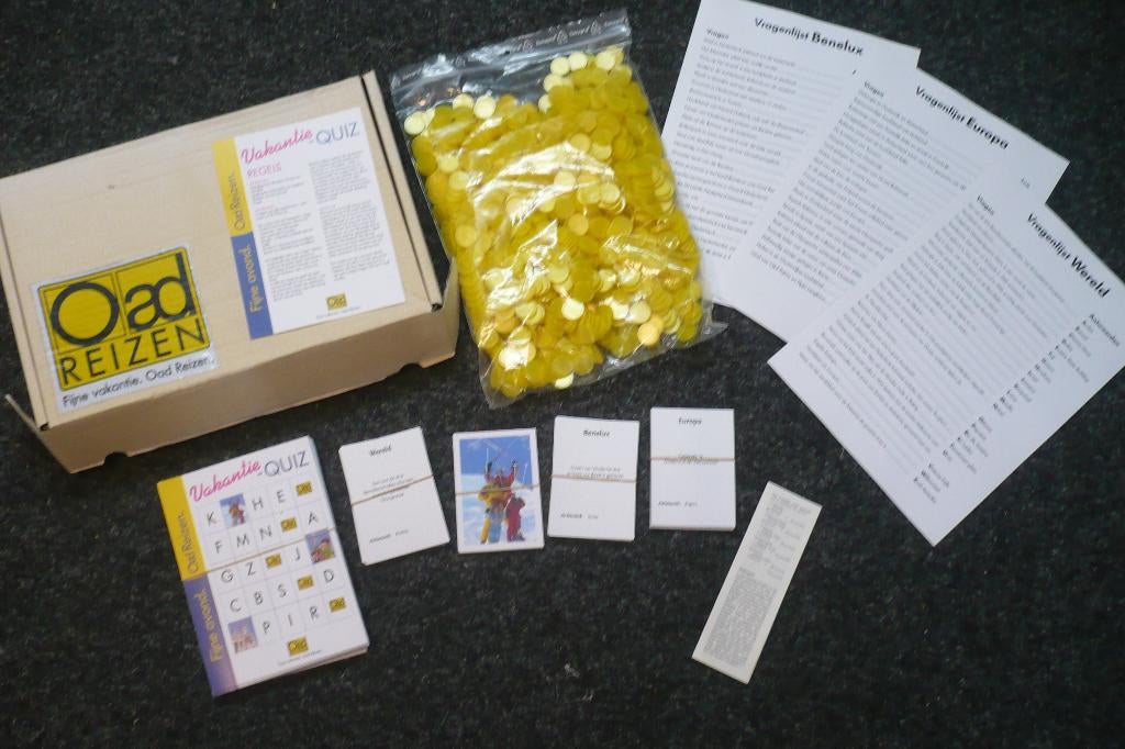Oad spel, vakantiequiz, Vijf spelers of meer, Ophalen of Verzenden, Nieuw