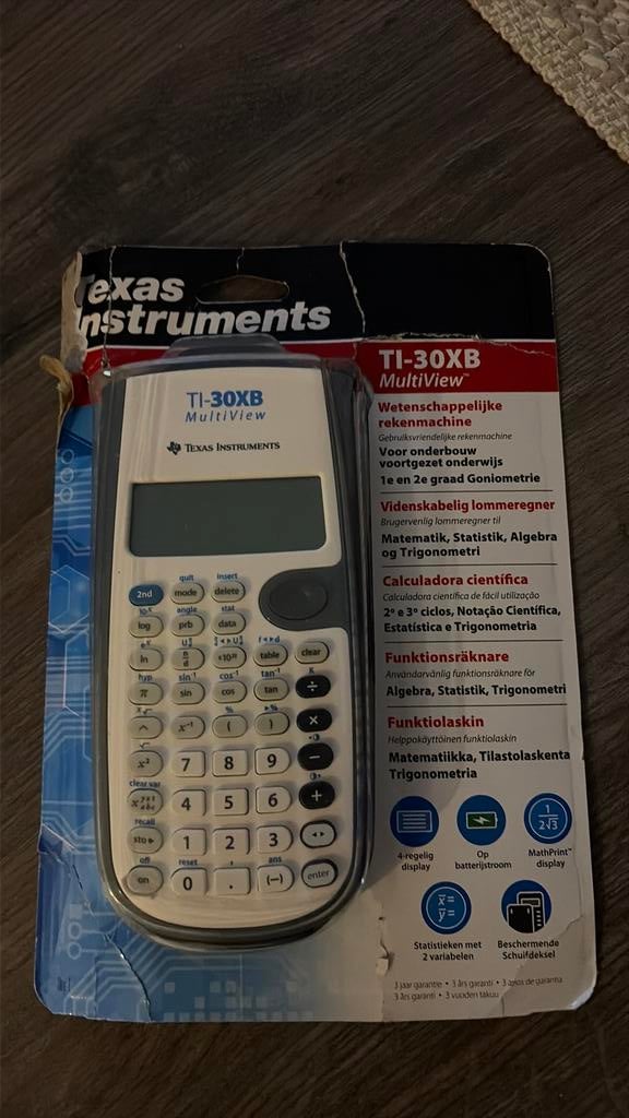 Texas İnstruments Tİ-30XB Multiview, Ophalen, Zo goed als nieuw