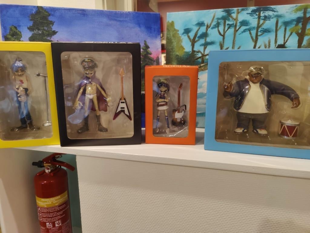 Gorillaz - KidRobot CMYK Figurines, Ophalen of Verzenden, Zo goed als nieuw