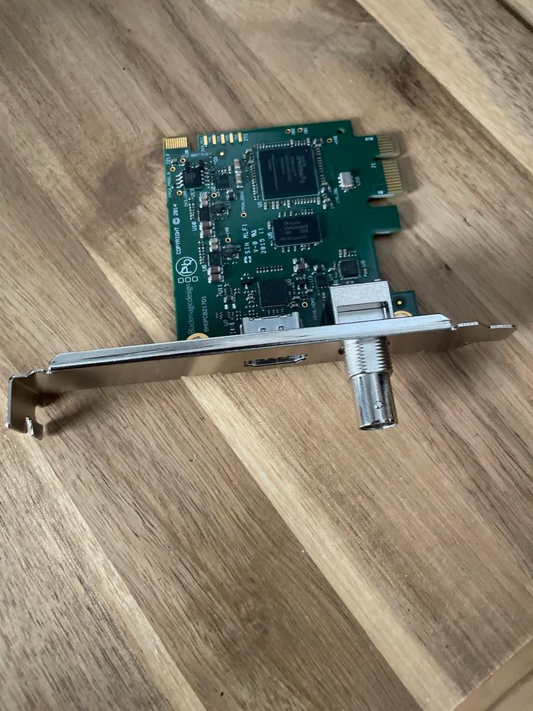Decklink Mini Recorder - Videokaart voor professionele video, Ophalen of Verzenden, Gebruikt