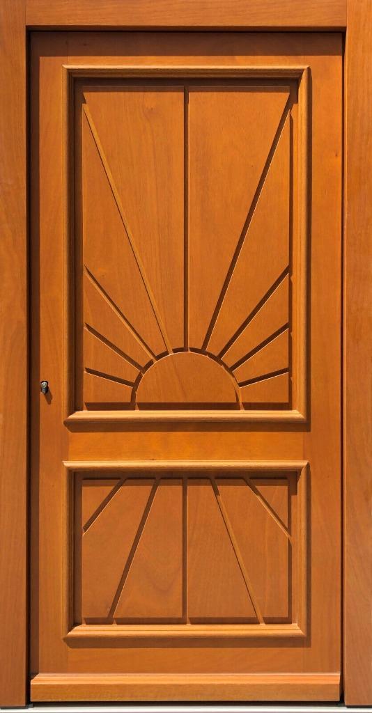 Voordeur op maat, Doe-het-zelf en Verbouw, Deuren en Horren, Verzenden, Nieuw, Hout, Buitendeur