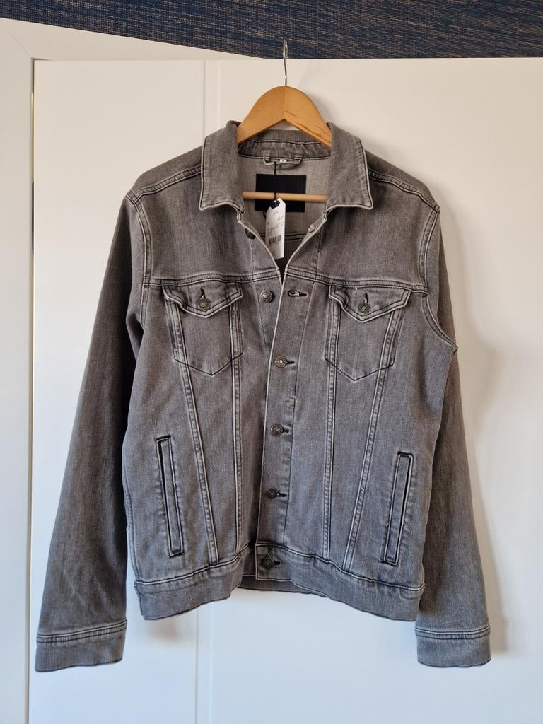 Grijze denim jas - Anti Blue - Maat M, Maat 48/50 (M), Nieuw, Ophalen of Verzenden, Anti Blue