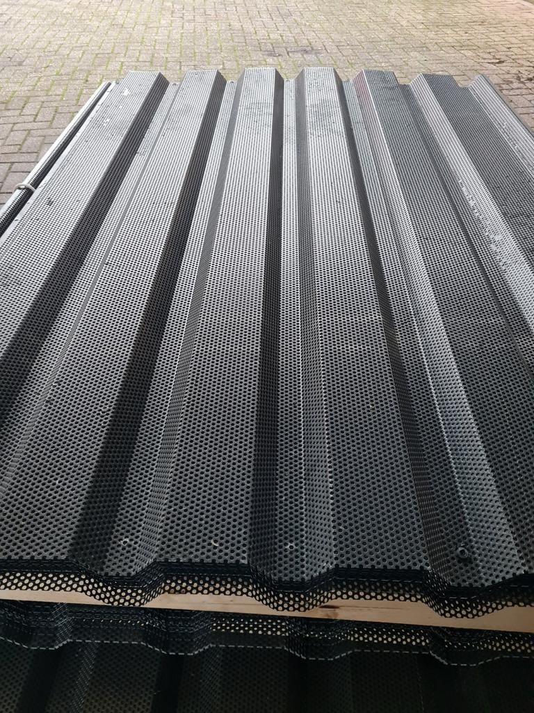 Mooie partij potdeksel donkergroen  en zwart, Doe-het-zelf en Verbouw, Platen en Panelen, Ophalen of Verzenden, Zo goed als nieuw
