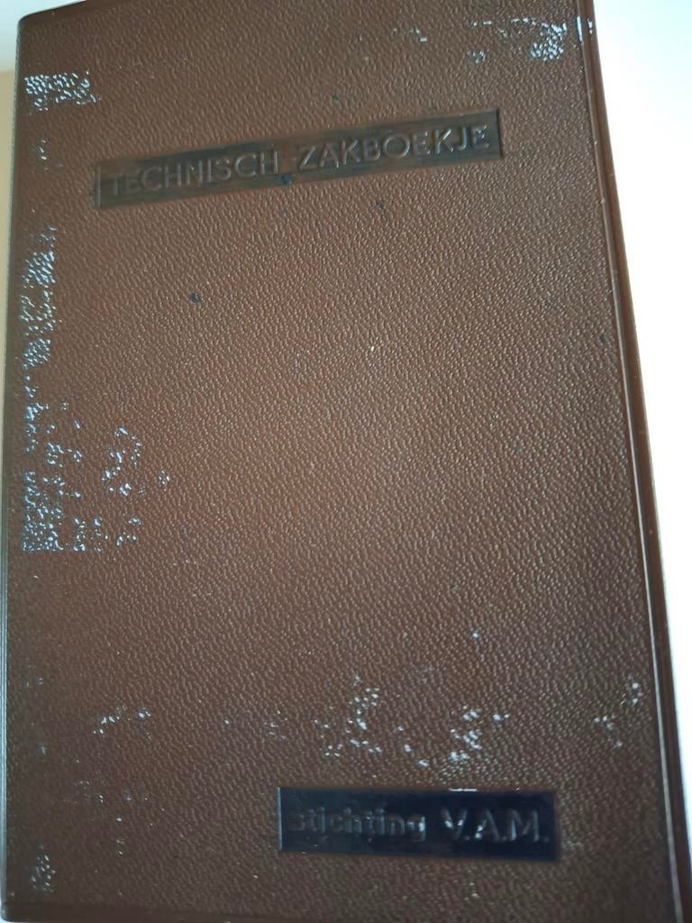 Technisch zakboekje VAM, Boeken, Techniek, Ophalen of Verzenden, Gelezen, Autotechniek, Ing. J.Slagmolen