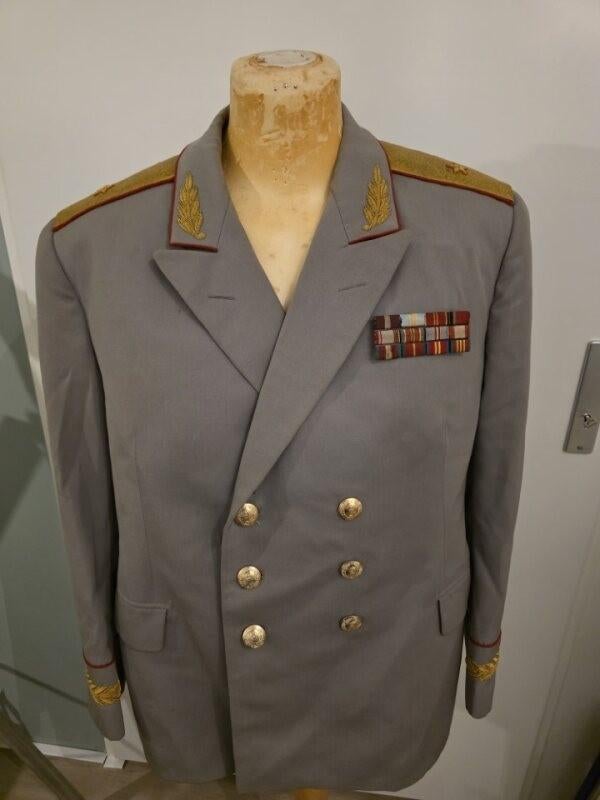 Sovjet Walk Out parade jas Generaal Majoor, Ophalen of Verzenden, Landmacht, Overige gebieden, Kleding of Schoenen