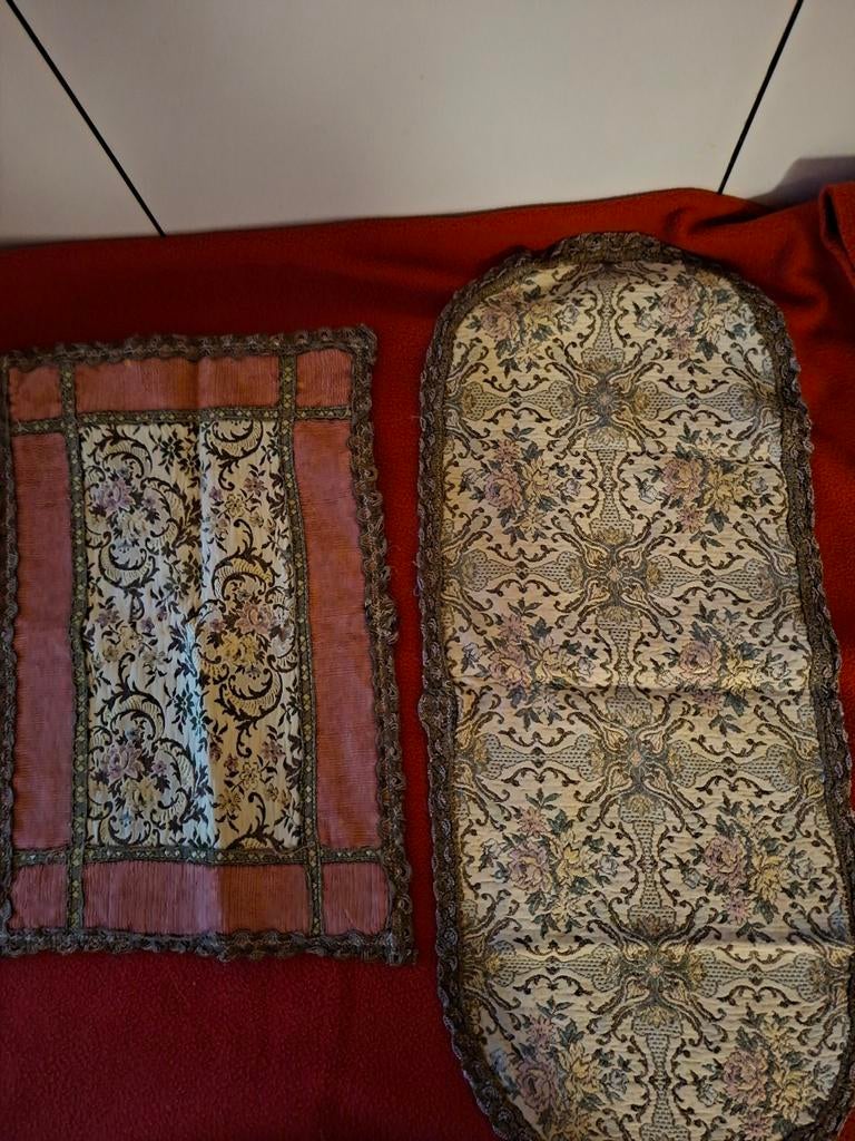 Antieke Tafelkleedjes - Ovaal & Rechthoek, Antiek en Kunst, Ophalen of Verzenden