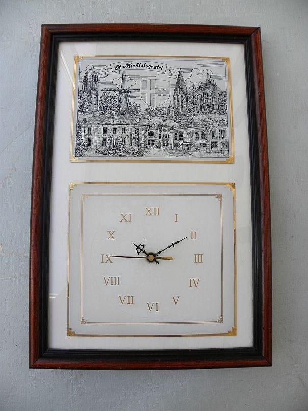 Wandklok St. Michielsgestel, Ophalen of Verzenden, Gebruikt, Wandklok
