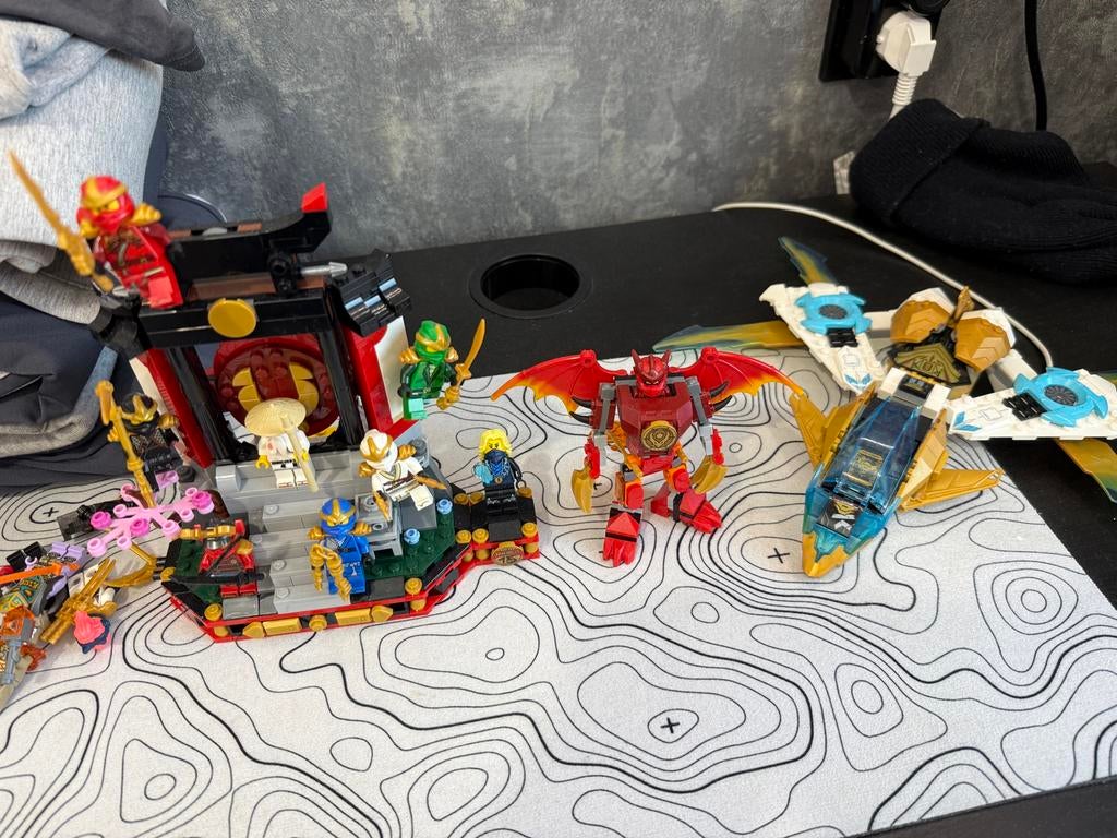 3 lego ninjago sets(+ wat extra’s), Ophalen of Verzenden, Zo goed als nieuw, Complete set, Lego