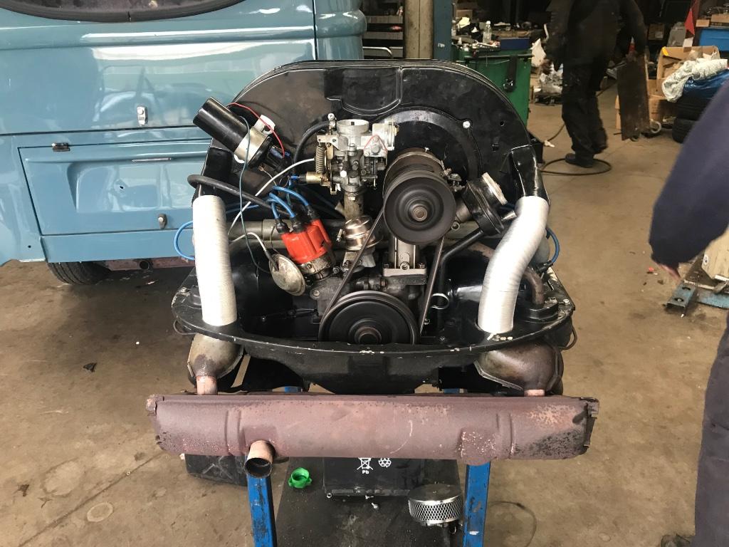 1600 cc motor VW kever T1 T2 Karmann Ghia incl garantie, Auto-onderdelen, Motor en Toebehoren, Volkswagen, Gebruikt, Verzenden