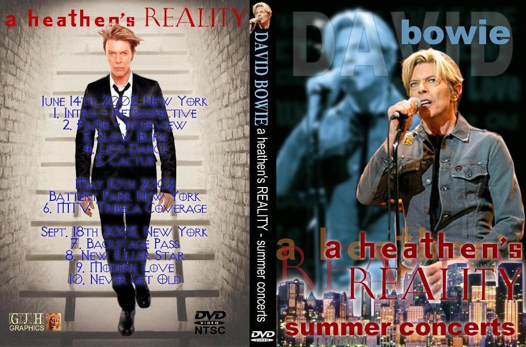 David Bowie A Heathen's Reality: Summer Concerts 2002, Cd's en Dvd's, Alle leeftijden, Verzenden, Nieuw in verpakking, Muziek en Concerten