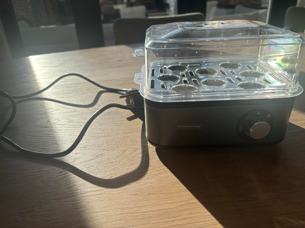 KitchenApp Eierkoker - Perfecte eieren, elke keer!, Ophalen, Zo goed als nieuw