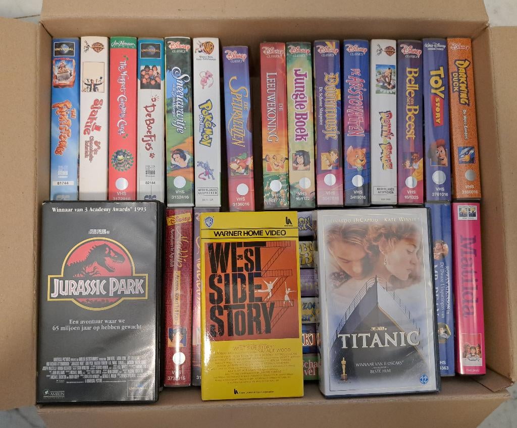 Originele VHS videobanden, Cd's en Dvd's, VHS | Film, Zo goed als nieuw, Overige genres, Alle leeftijden, Ophalen of Verzenden