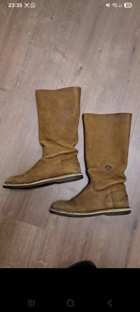 Shabbies Amsterdam laarzen 39, Kleding | Dames, Schoenen, Hoge laarzen, Ophalen of Verzenden, Gedragen, Bruin