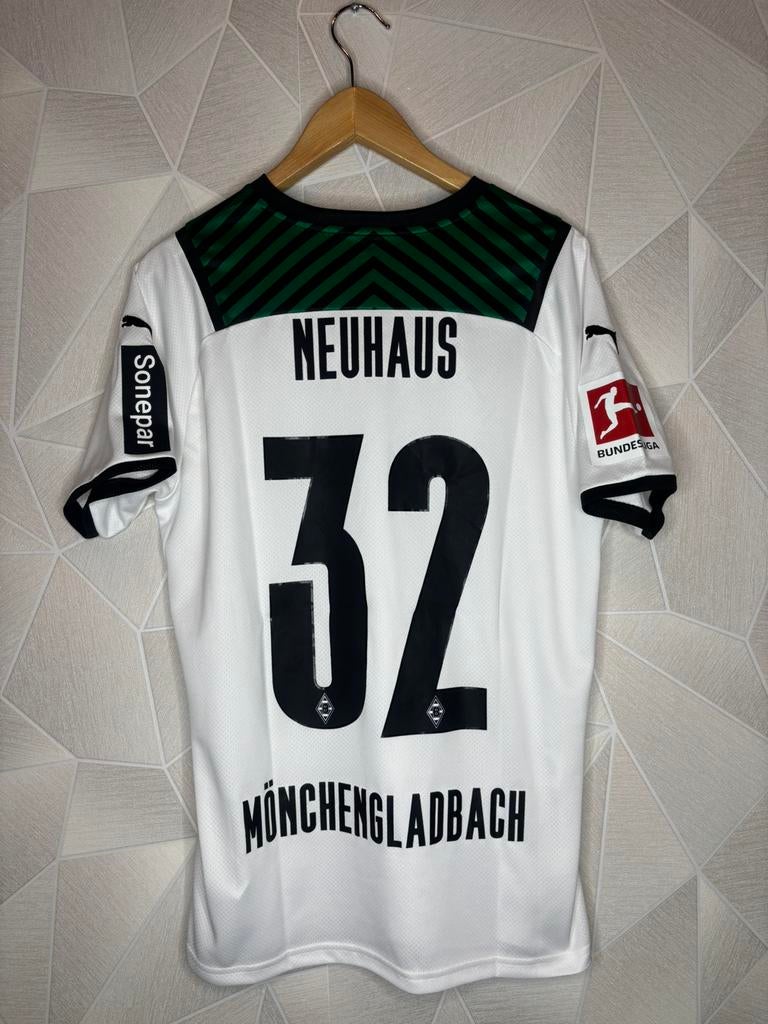 Borussia Münchengladbach Thuis 2021/2022 Neuhaus, Maat M, Ophalen of Verzenden, Zo goed als nieuw, Shirt
