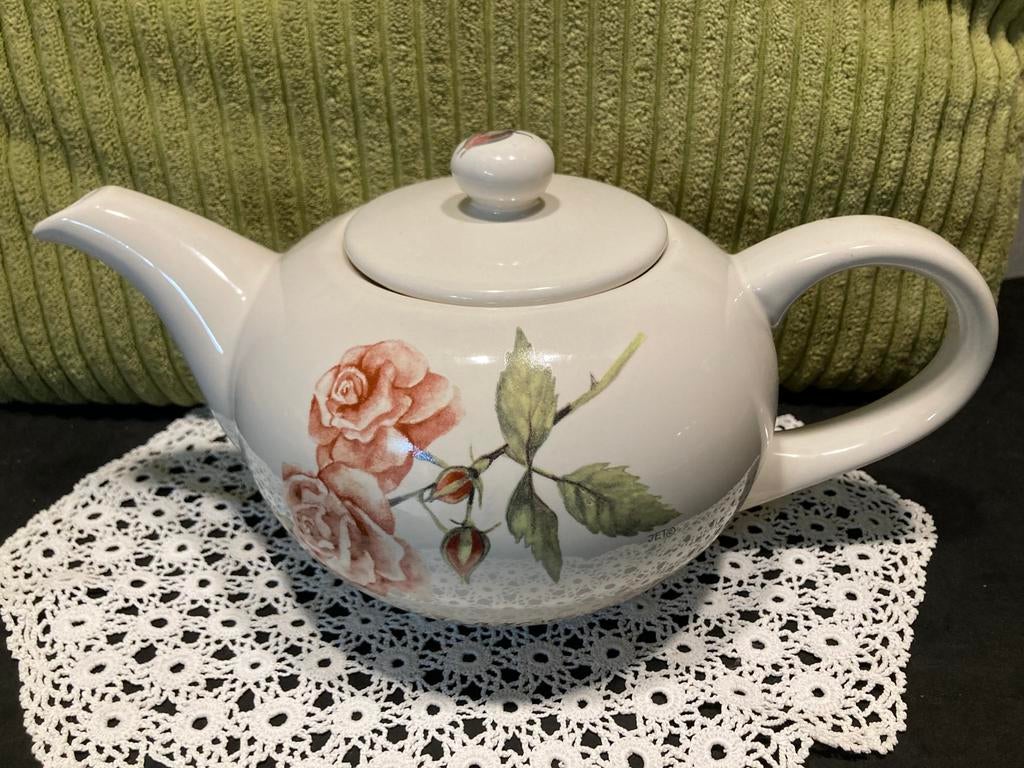 Theepot Jet a rose is a rose (200126), Overige typen, Ophalen of Verzenden, Zo goed als nieuw, Overige stijlen