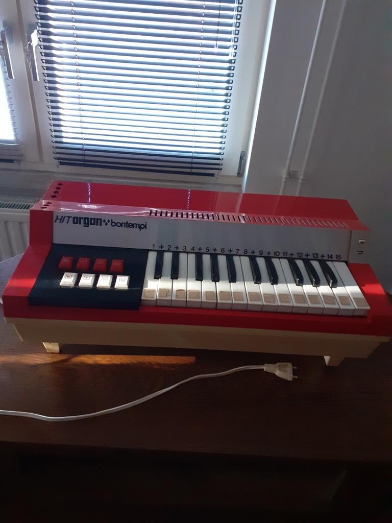 Bontempi luchtorgel, Muziek en Instrumenten, Orgels, Ophalen, Gebruikt, 1 klavier, Orgel