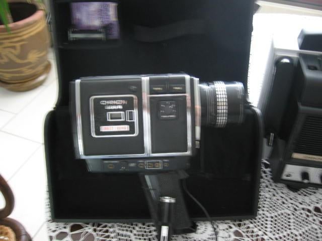 Chinon Filmcamera + Toebehoren, Ophalen, 1960 tot 1980, Filmcamera