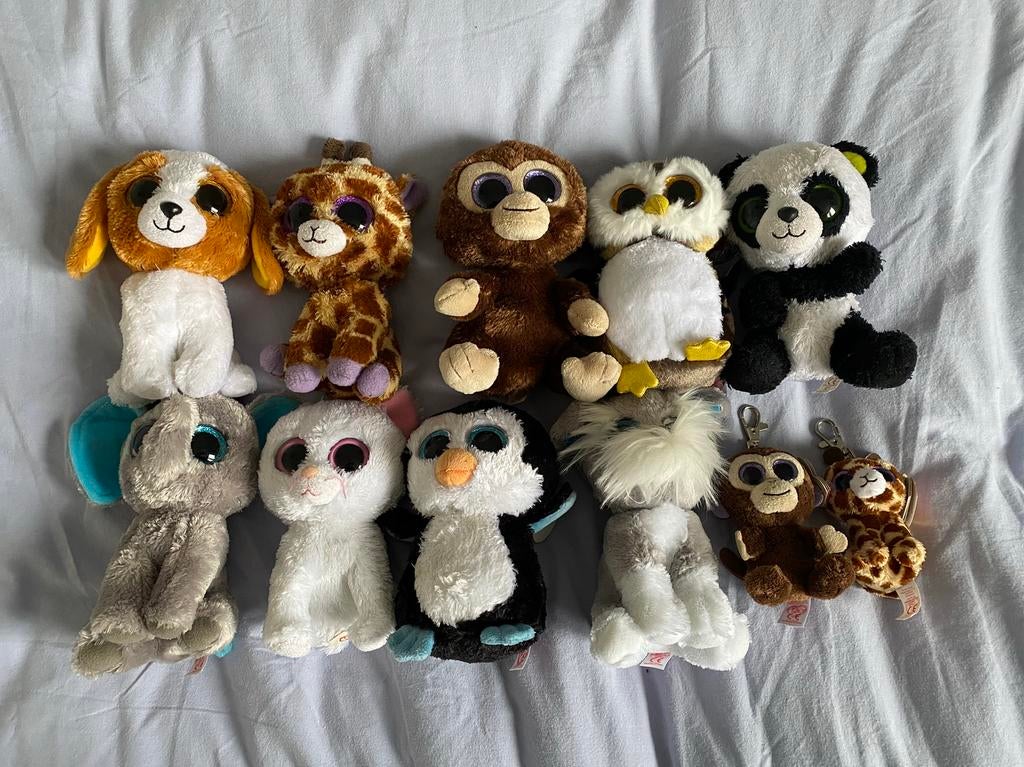 Dierenknuffeltjes van ty, Ophalen of Verzenden, Zo goed als nieuw, Overige typen