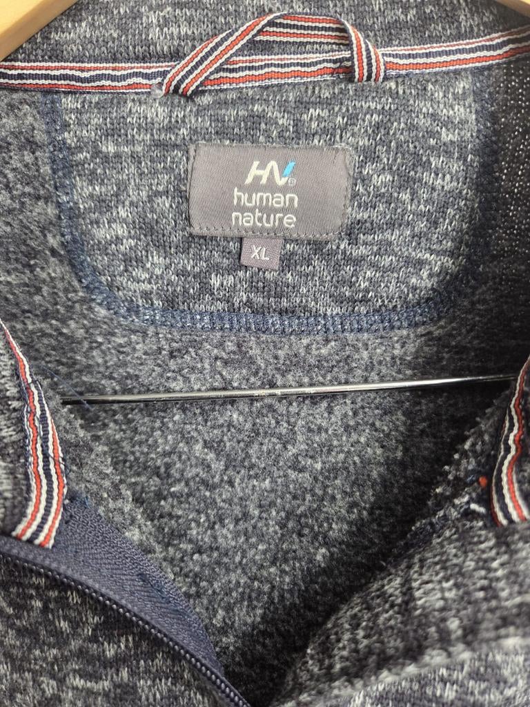 Human Nature vest maat xxl (1869*), Human Nature, Blauw, Maat 46/48 (XL) of groter, Onbekend