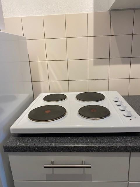 Elektrische kookplaat perilex aansluiting, Ophalen, 4 kookzones, Zo goed als nieuw, Vrijstaand