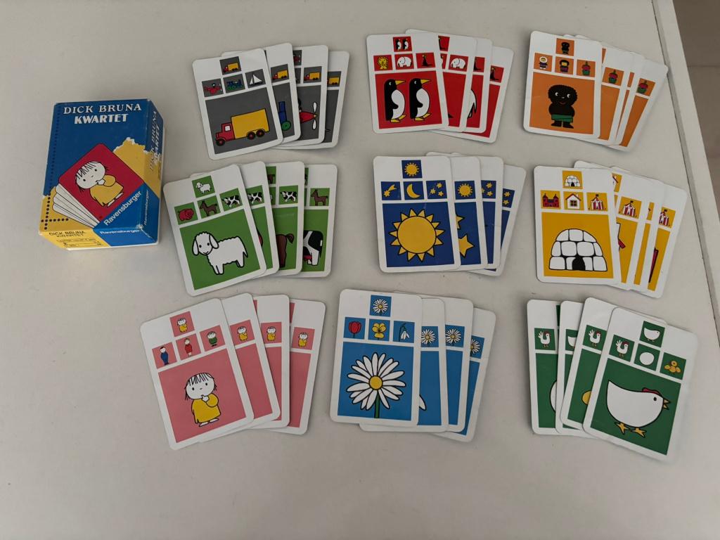 Vintage dick bruna kwartet spel in nette staat., Verzamelen, Speelkaarten, Jokers en Kwartetten, Ophalen of Verzenden, Zo goed als nieuw