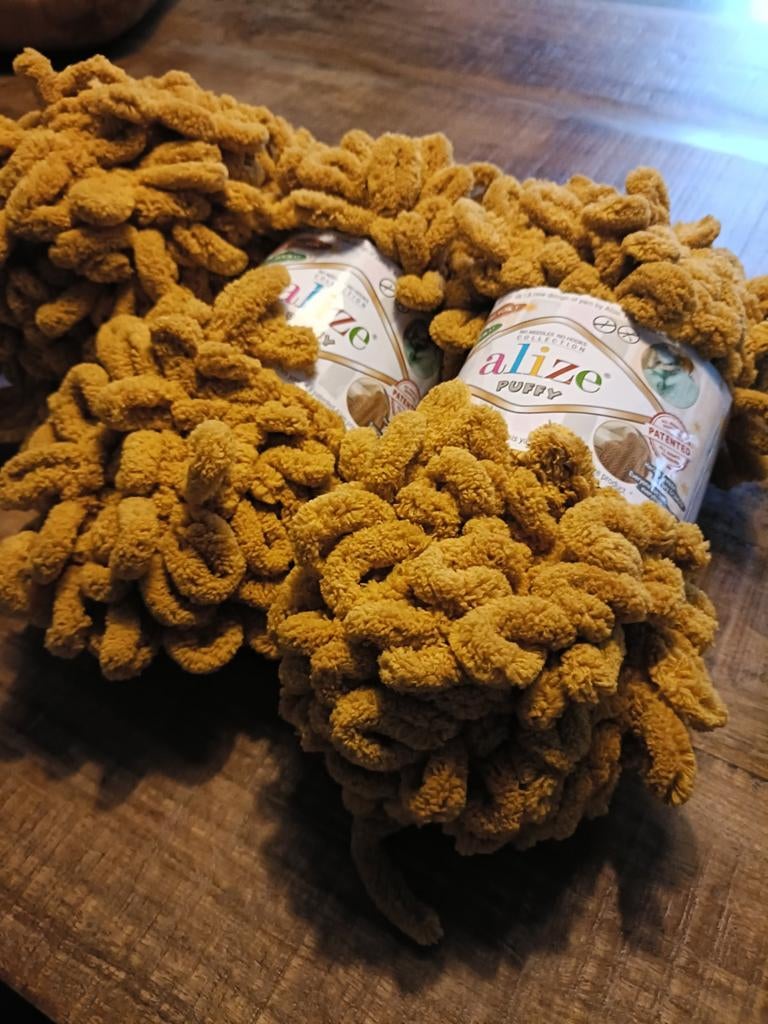 Alize Puffy vinger haakgaren, Ophalen of Verzenden, Nieuw, Haken, Wol of Garen