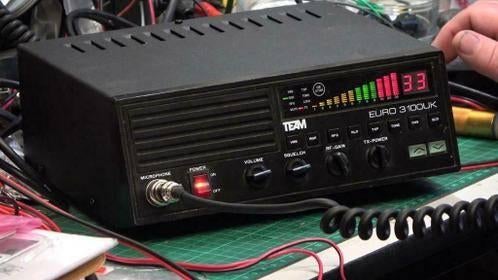 27 mc basis zendontvanger 40 kan 4 watt, Ophalen of Verzenden, Zo goed als nieuw, Zender en Ontvanger