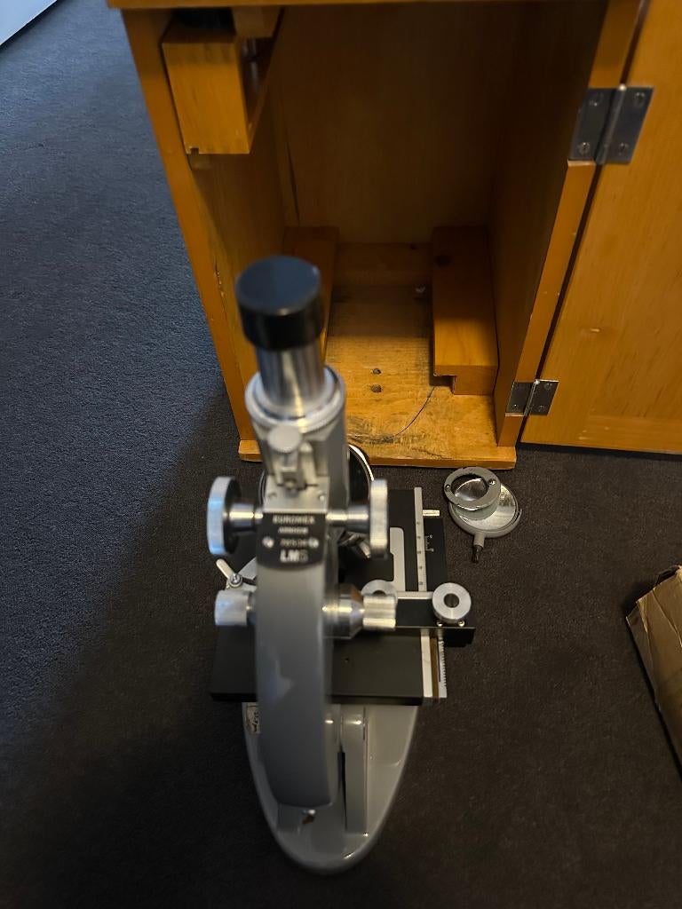 Euromex microscoop, Ophalen of Verzenden, Gebruikt, Biologische microscoop