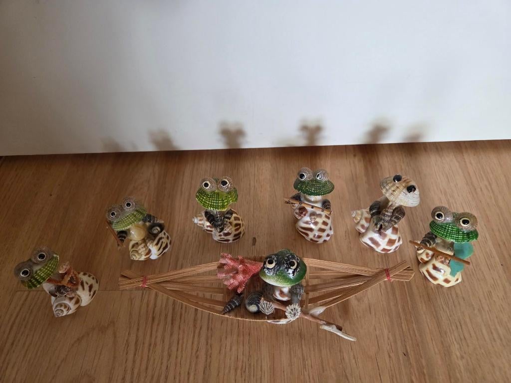 Kikkers div. soorten, maten, kleuren, materialen, Verzamelen, Beelden en Beeldjes, Ophalen, Zo goed als nieuw, Dier