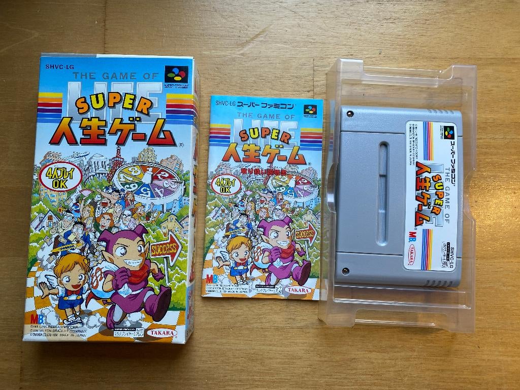 Super Jinsei game super famicom, Spelcomputers en Games, 1 speler, Ophalen of Verzenden, Zo goed als nieuw, Vanaf 3 jaar