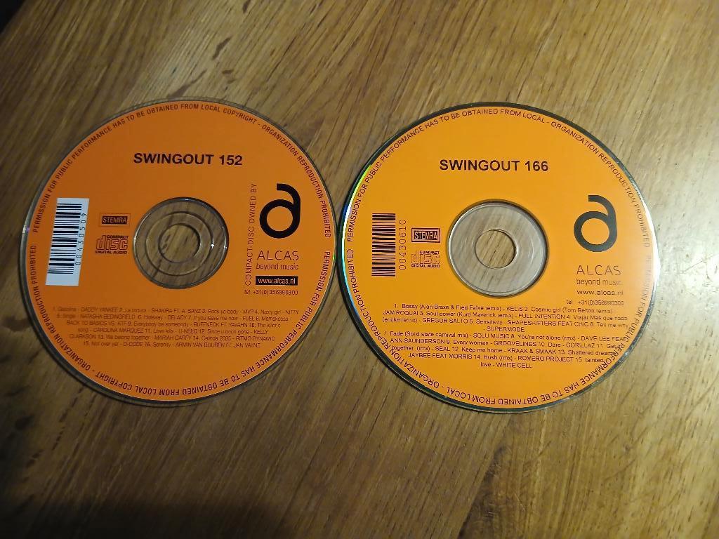 CD's - Swingout 152 & 166, Ophalen of Verzenden, Gebruikt
