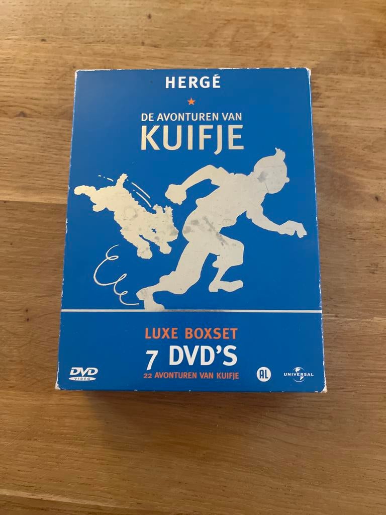 Kuifje DVD Box - Gebruikt, Goede Staat, Gebruikt, Alle leeftijden, Boxset, Ophalen of Verzenden