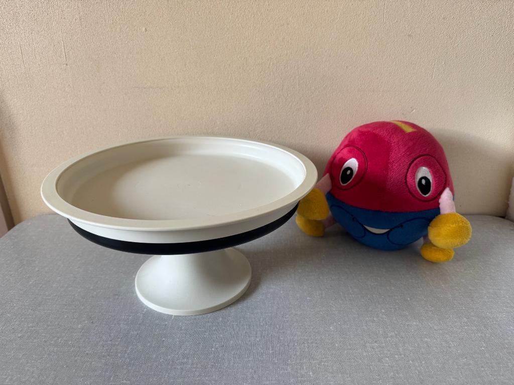 NIEUWSTAAT carrousel op voet draaiplateau van TUPPERWARE (1), Ophalen of Verzenden, Zo goed als nieuw, Blauw, Schaal