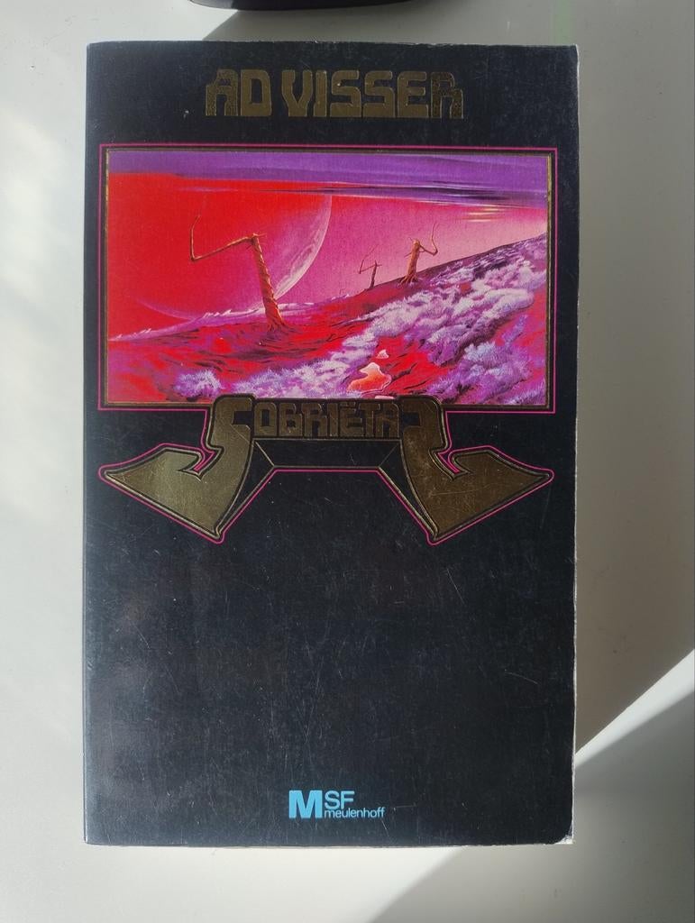 Ad Visser - Sobriëtas - Science Fiction Roman, Boeken, Ophalen of Verzenden, Gelezen, Ad Visser