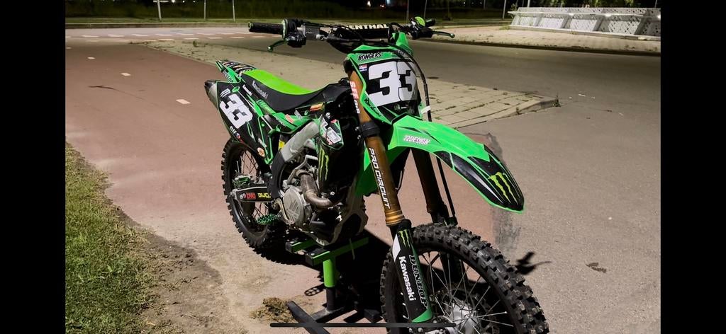 kawasaki kx450f 2019 pro circuit 60 uur!!, 450 cc, Particulier, Crossmotor, 1 cilinder