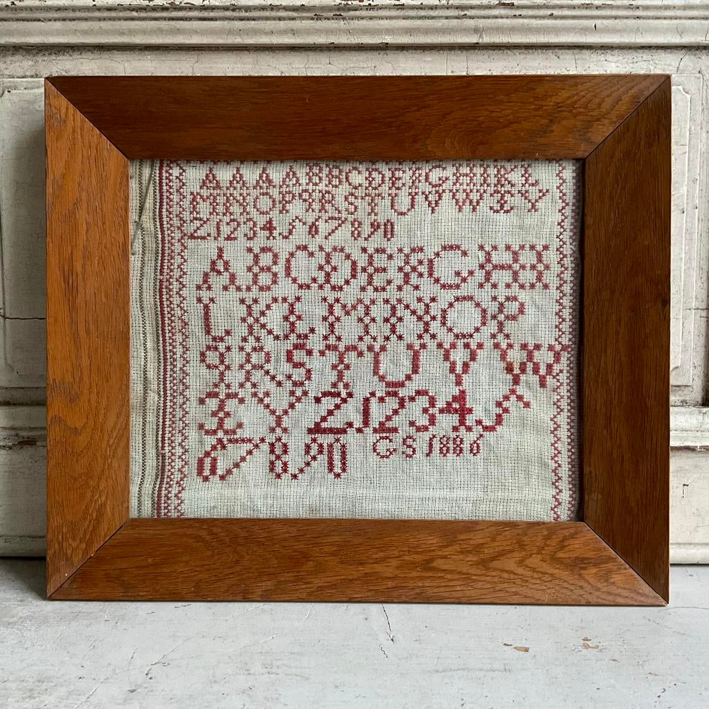 Letterlap/ merklap uit 1886 *tres jolie Duiven*, Verzenden