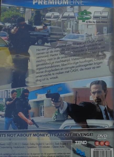 Bullets Blood & A Fistful of Cash DVD NL Ondertiteld, Alle leeftijden, Verzenden, Zo goed als nieuw