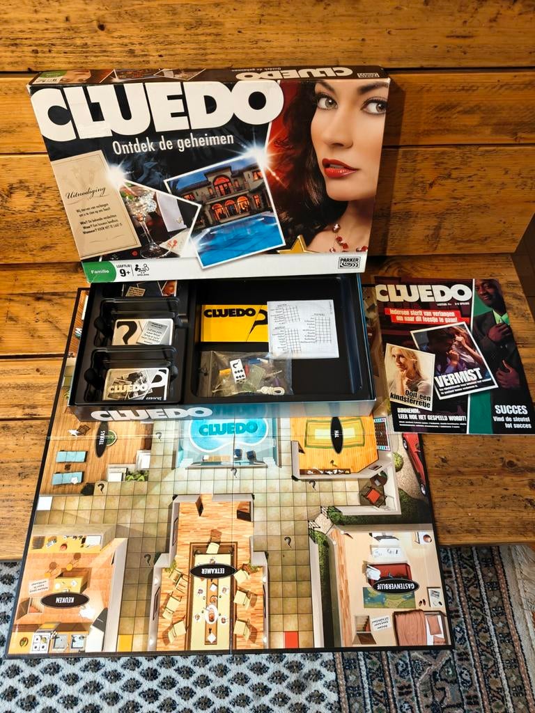 3 X   'Cluedo', Hasbro., Nieuw, Ophalen of Verzenden, Hasbro.