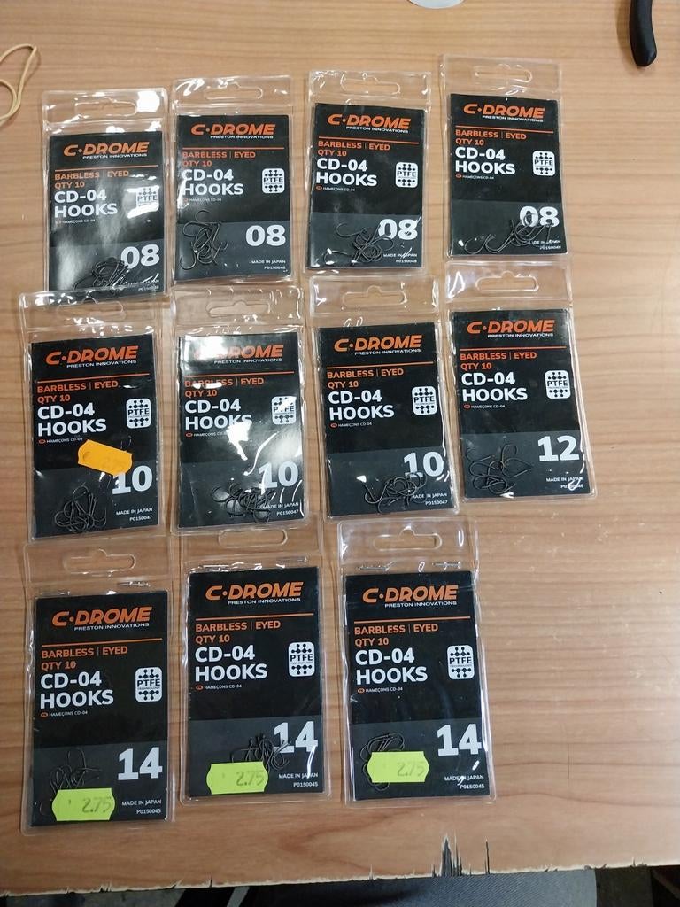 11 pakjes c drome CD04 haken, Ophalen of Verzenden, Nieuw, Haak
