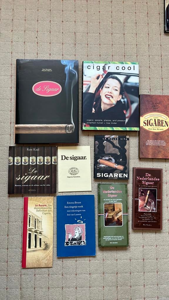 sigaren boeken, Ophalen of Verzenden, Zo goed als nieuw, Overige