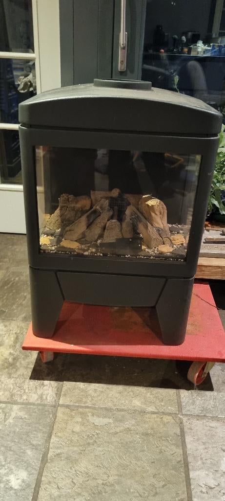 Faber Jelling Gashaard, Ophalen, Zo goed als nieuw, Vrijstaande haard, Gashaard